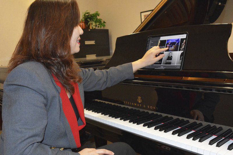 College utilizes Spirio technology on new Steinway grand pianos